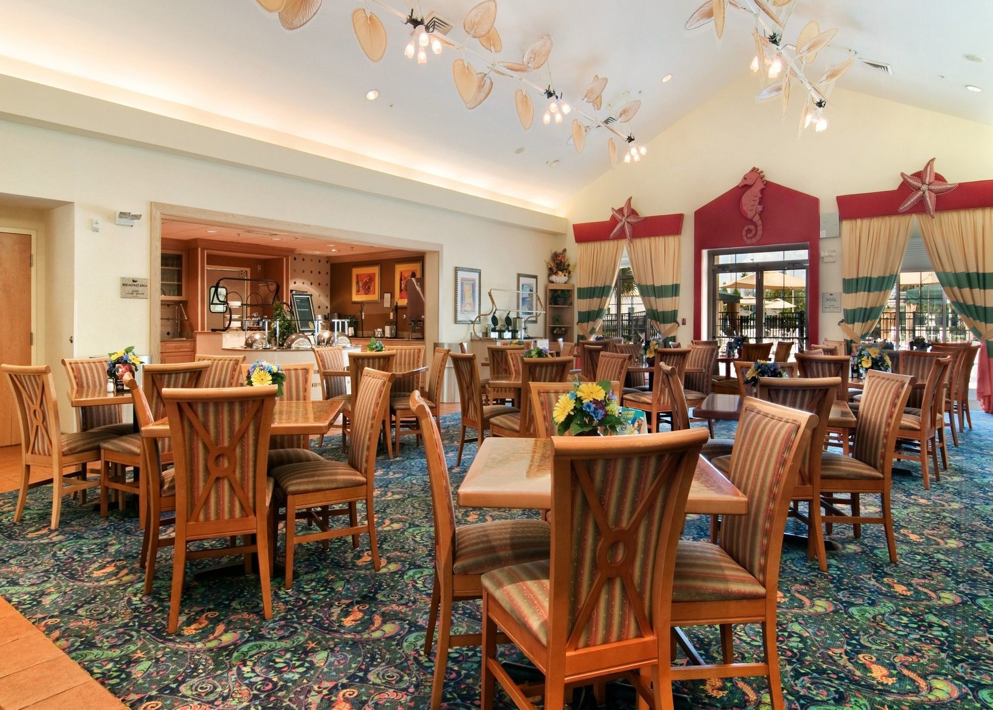 奥兰多环球影城希尔顿霍姆伍德套房酒店 餐厅 照片